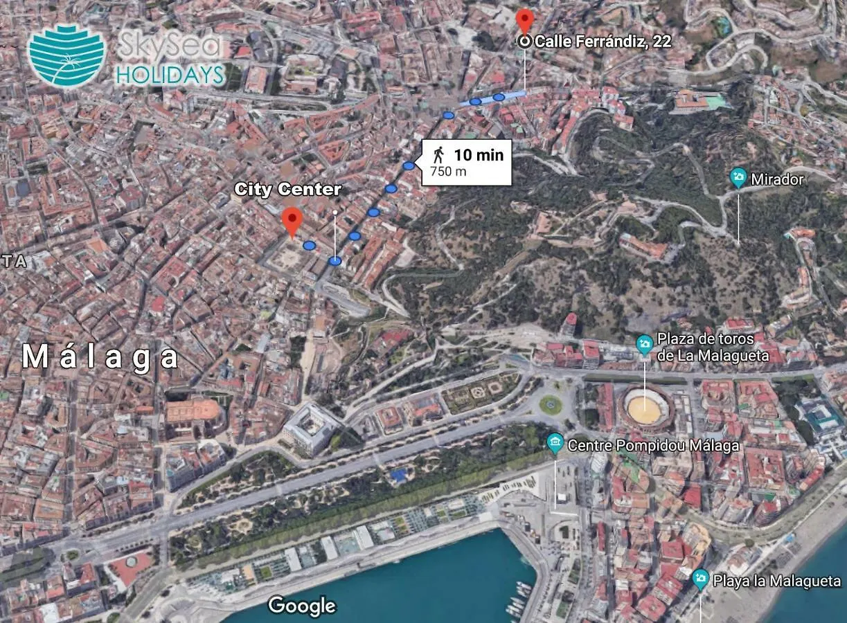 Appartement Skysea Holidays Malaga Victoria